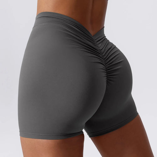 Women's Yoga Shorts High Waist Scrunch Booty Butt Lifting