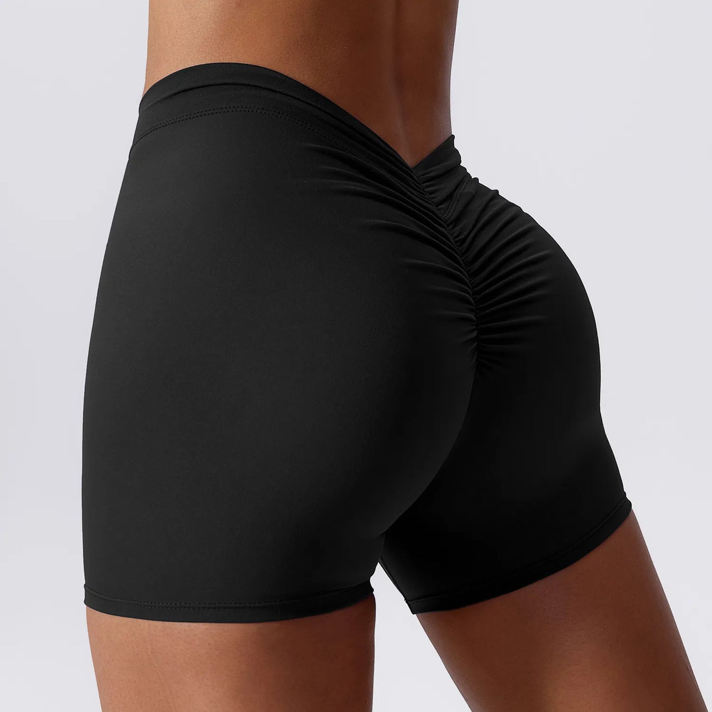 Women's Yoga Shorts High Waist Scrunch Booty Butt Lifting